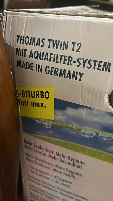 thomas: Thomas Twin T2 tozsoran – Aquafilterş-System, Made in Germany - — 4