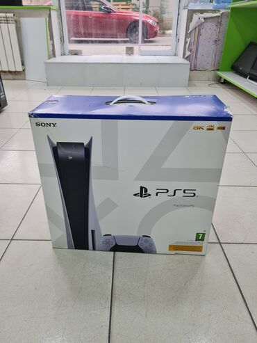 PS5 (Sony PlayStation 5): Playstation 5 825Gb.
1Gun Iwlenib.
Zemanet verilir