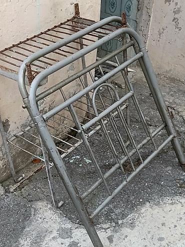 Кровати: Metal çarpayı karkası və tor şəbəkəli əsas Tam metal konstruksiya — 2