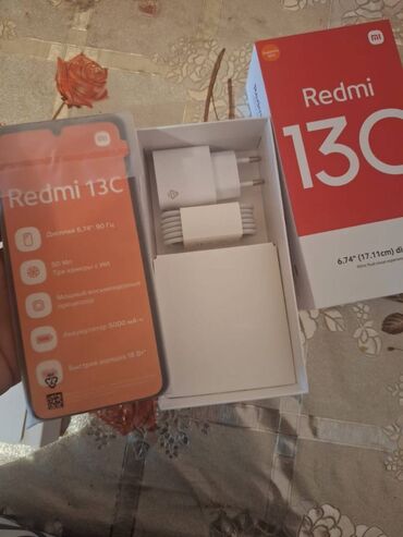 xiaomi en ucuz telefon: Xiaomi Redmi 13C, 256 GB, rəng - Qara
