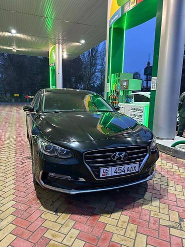 оранжевая соната: Hyundai Grandeur: 2018 г., 3 л, Автомат, Газ, Седан — 1