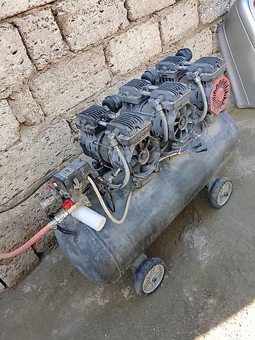 hava kompressorlar satisi: 100 l, Nağd ödəniş, İşlənmiş — 2