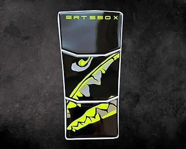 Delovi za motocikle: 3d stikeri qjmotor srt 550x tank pad - 2035 📌 opis: 3d stikeri - — 1