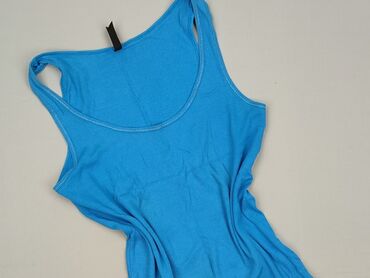 niebieska satynowa sukienka zara: Marks & Spencer, Top damski, rozmiar S