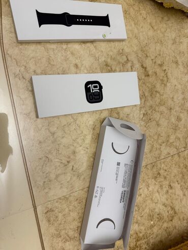 Smart saat, Apple, Sensor ekran, rəng - Qara
