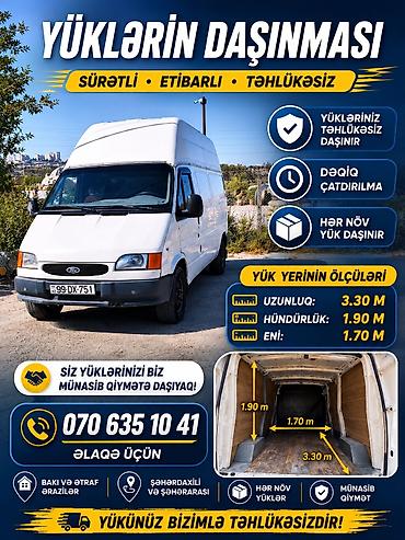 Yük daşımaları: Yükdaşıma xidməti – sürətli, etibarlı və təhlükəsiz - Yükləriniz — 1