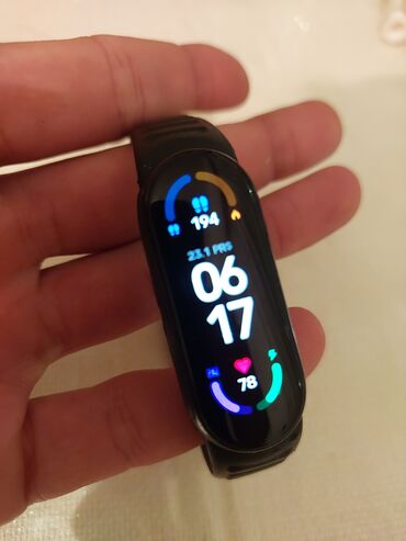 galaxy watch 4: İşlənmiş, Smart qolbaq, Redmi, Suya davamlı, rəng - Qara