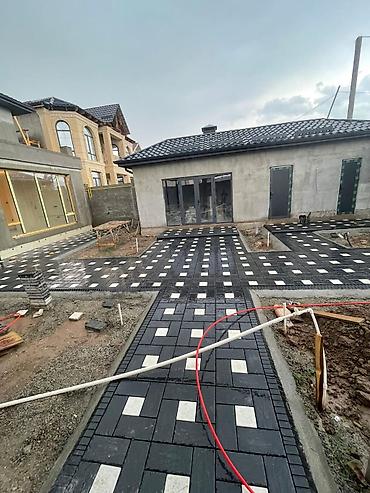 Тротуарная плитка: Тротуарная плитка, укладка под ключ - Материал — 13