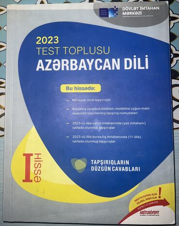 azerbaycan dili guven qayda kitabi 2023: Testlər