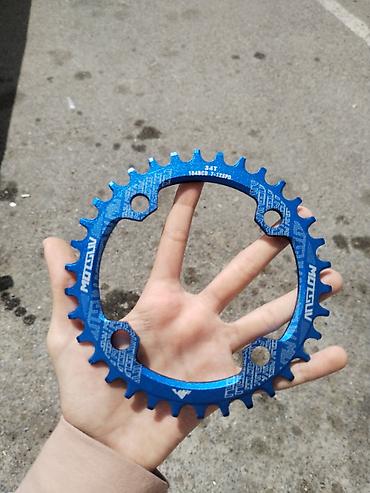 velosipet mtb: Problemsiz, işlenmeyib, cızığsız MOTSUV ön ulduz (chainring) - Diş — 1