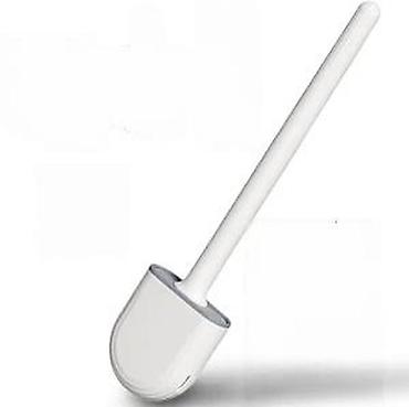 Ostali proizvodi za kuću: Silikonska WC četka sa zidnim držačem - Materijal glave: meki TPR — 5