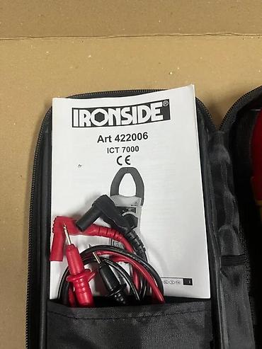 Multimetri: IRONSIDE ICT 7000 klešta multimetar - Profesionalni AC klešta — 4
