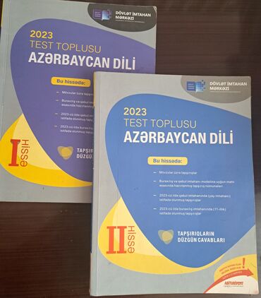 Içləri tərtəmizdir.Azərbaycan dili 2023 1ci və 2ci hissə satılır. Hər