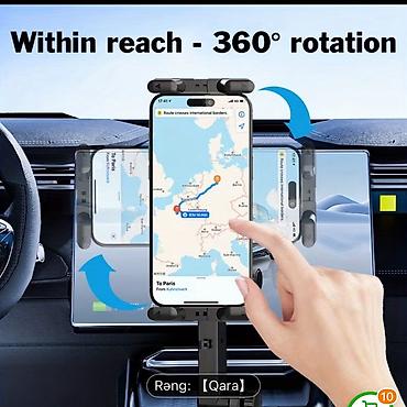 avtomobil aksesuarı: Universal Cup Holder Phone Mount – avtomobil fincan qəlibinə taxılan — 4