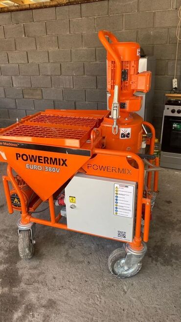 пневмонагнетатель для полусухой стяжки купить бу: Штукатурная станция