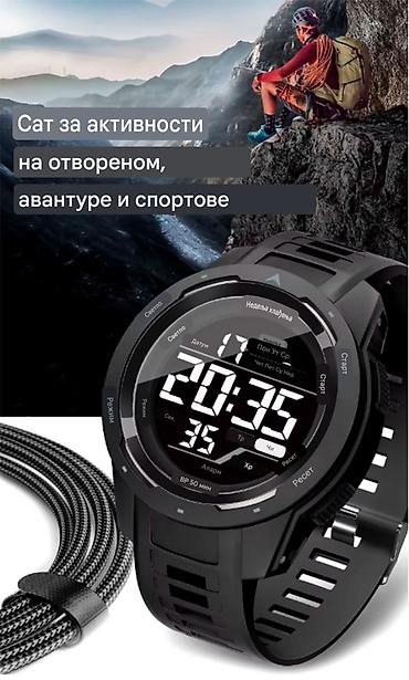 Ručni satovi: Nov ručni sat. Prečnik kućišta je 4,6 cm, širina kajša je 2,2 cm — 9