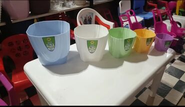 Bitkilər üçün dibçəklər: Dibcek dibcek qabi yuvarlaq rengli gul qabi yumru rengli Dibcek — 11