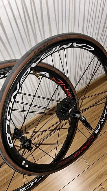 nev holand: Campagnolo Bora One yol velosipedi üçün karbo-fiber təkər cütü - — 5
