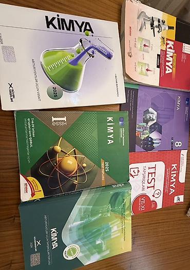 Kimya üzrə hazırlıq üçün komplekt kitablar və test topluları Paketdə lalafo.az -da Kimya üzrə hazırlıq üçün komplekt kitablar və test topluları Paketdə