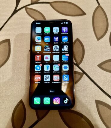 Apple iPhone: IPhone 12 Pro Max, 256 GB, Rose Gold, Zəmanət, Face ID, Sənədlərlə