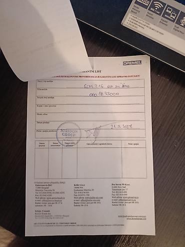 co2 kemppi: Ger cirkular potpuno nov garancija i originalna kutija. Presecena — 6