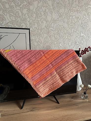 Одеяла и пледы: Плед, Новый, Шерсть, Все сезоны, Вязаный — 2