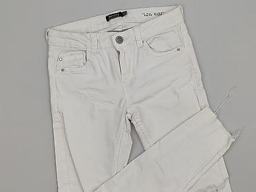 waska stopa: Bershka, Jeansy damskie, rozmiar 2XS — 1