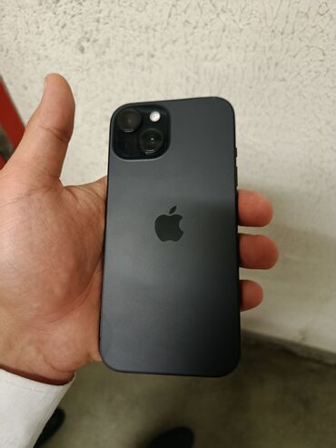 iphone 15 islenmis: IPhone 15, 128 GB, Qara