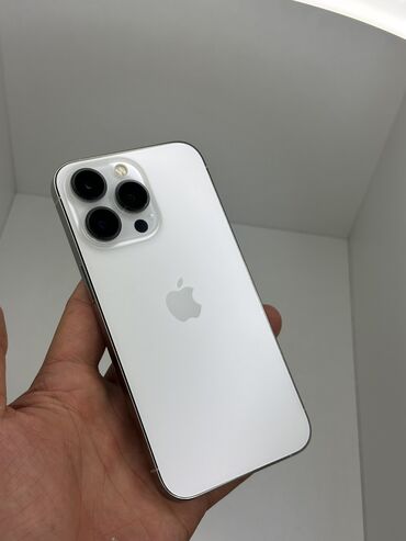 Apple iPhone: IPhone 13 Pro, Б/у, 256 ГБ, Matte Silver, 76 %