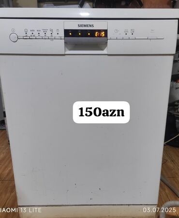 qab yuma: Qabyuyan maşın Siemens, Tam qabaritli (60 sm.), Ayrıca dayanan