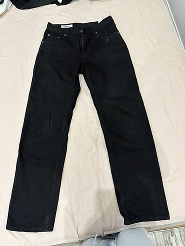 джинсы bershka: Джинсы, Прямые, PULL&BEAR, Низкая талия — 1