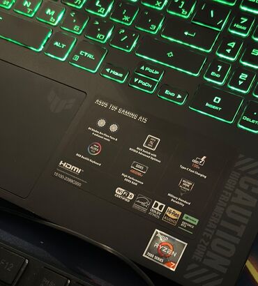 ASUS: İşlənmiş ASUS 15.6 ", AMD Ryzen 7, 512 GB, Pulsuz çatdırılma — 2