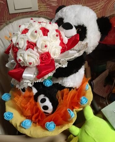 Hədiyyələr: Əl işləri ilə hazırlanmış bədii buketlər və dekorativ kompozisiyalar — 8