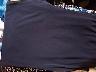 patike sa greskom: Plave ženske pantalone od elastičnog, laganog i mekog materijala — 3