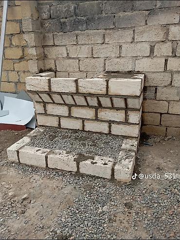 islənmis dam ortuyu: Fasad suvağı və daş işləri xidməti - Evlərin, həyət evlərinin və — 4
