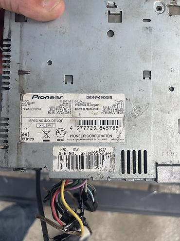 aqua disk: Pioneer 4900 yaxwi veziyetdedi aux disk yeri var bluetooth da qowmaq — 2