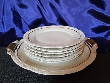 Kuhinjski setovi: Servis za torte,kolace 1929 do 1972g. Edelstein Bavaria. Servis za — 9