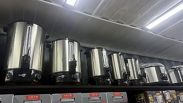 Промышленные кипятильники/самовары для раздачи горячей воды -
