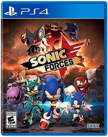 купить диски на сони плейстейшен 5: Оригинальный диск!!! Sonic Forces на PlayStation 4 – уникальное