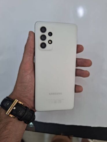 samsung 52: Samsung Galaxy A52, 256 GB, rəng - Ağ