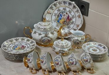набор юного художника: Çay dəsti, 6 nəfərlik, Çexiya