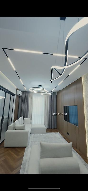 Продажа квартир: 3 комнаты, 122 м², Асанбай мкр Элитка, 9 этаж, Евроремонт — 1