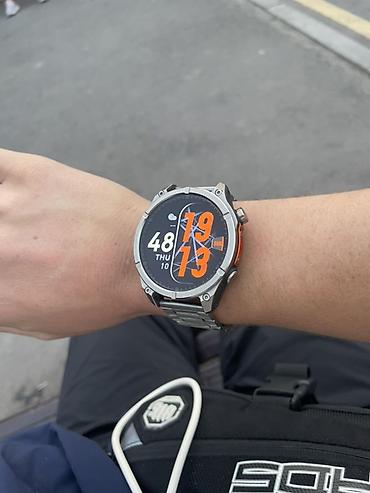 смарт сааттар: Умные часы с Fenix Garmin 8 AMOLED-дисплеем и металлическим браслетом — 6