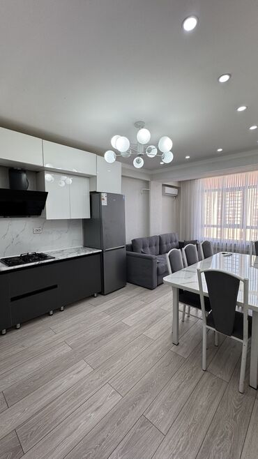 квартира в аламидине: 1 комната, 48 м², Элитка, 8 этаж, Дизайнерский ремонт