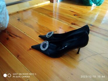 женская одежда оптом из турции в алматы: Туфли 37, цвет - Черный