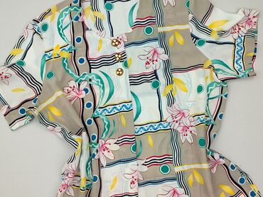 bluzka srebrną nitką: Women's blouse, size 4XL (EU 48)
