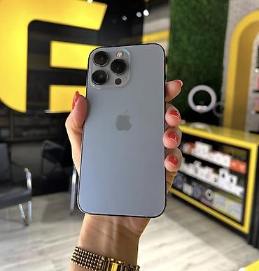 IPhone 13 Pro, 128 GB, Sierra Blue, Zəmanət, Simsiz şarj, Face ID lalafo.az -da IPhone 13 Pro, 128 GB, Sierra Blue, Zəmanət, Simsiz şarj, Face ID
