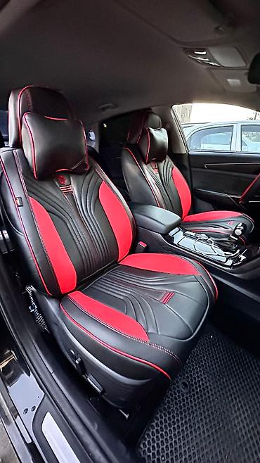 Чехлы и накидки на сиденья: Чехлы Экокожа, С подушкой, Новый — 5