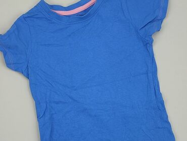 letnia sukienka niebieska: T-shirt, 4-5 years, 104-110 cm, condition - Very good