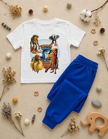 Komplet trenerke: Dečiji komplet trenerke – duks + pantalone Komplet 2-12 2000 dinara — 5
